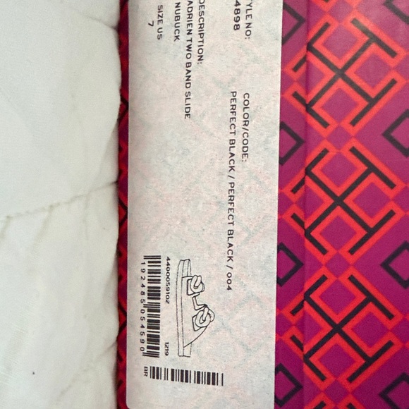 Tory Burch Black Double Strap Sandals - Picture 2 of 10